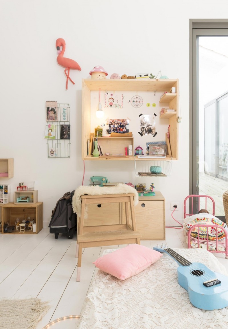 maison-deco-tendance-vintage-brocante-recup-diy-slow-life-chambre-enfant-bureau