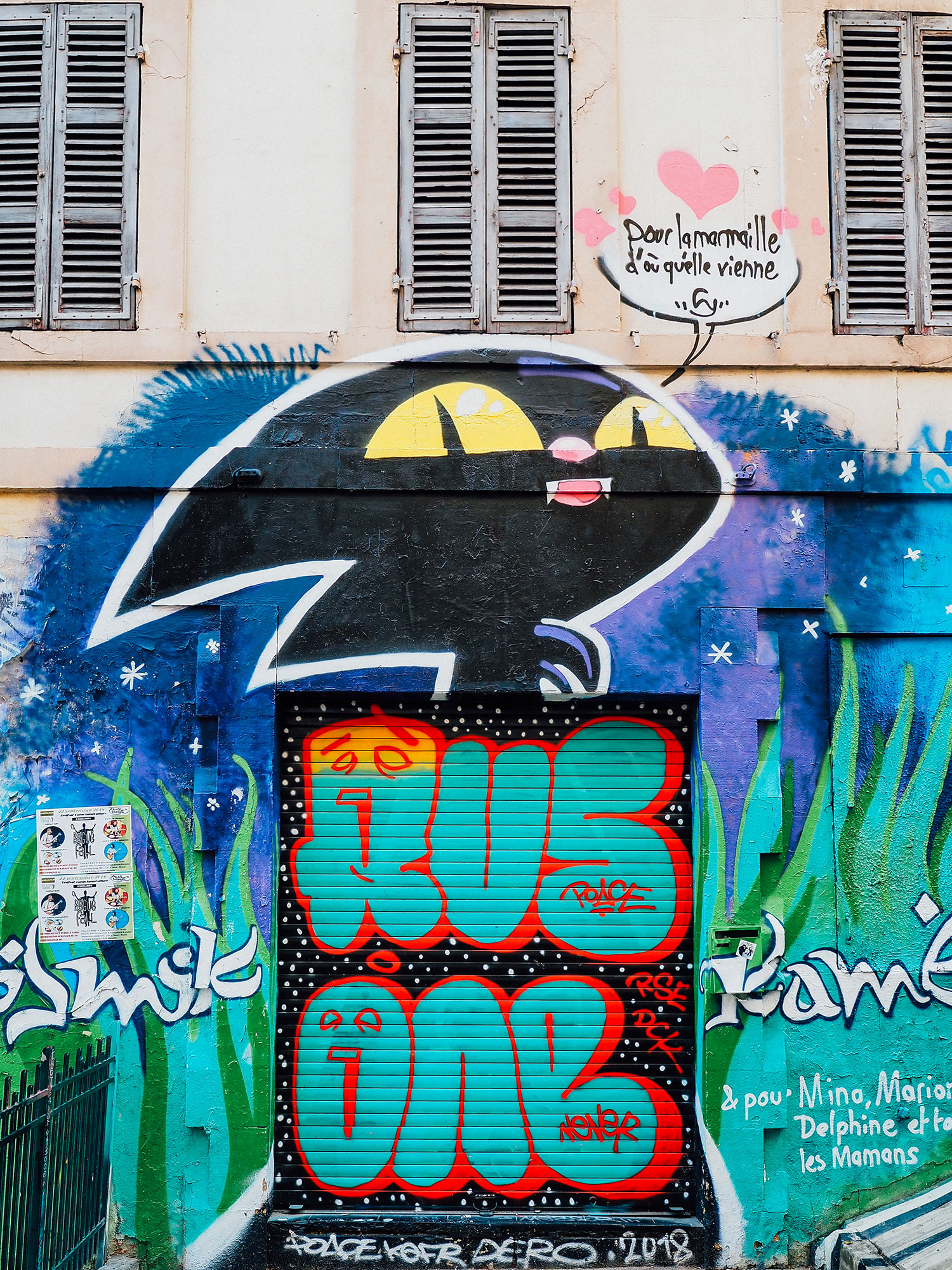 street art noailles cours saint julien week end à Marseille