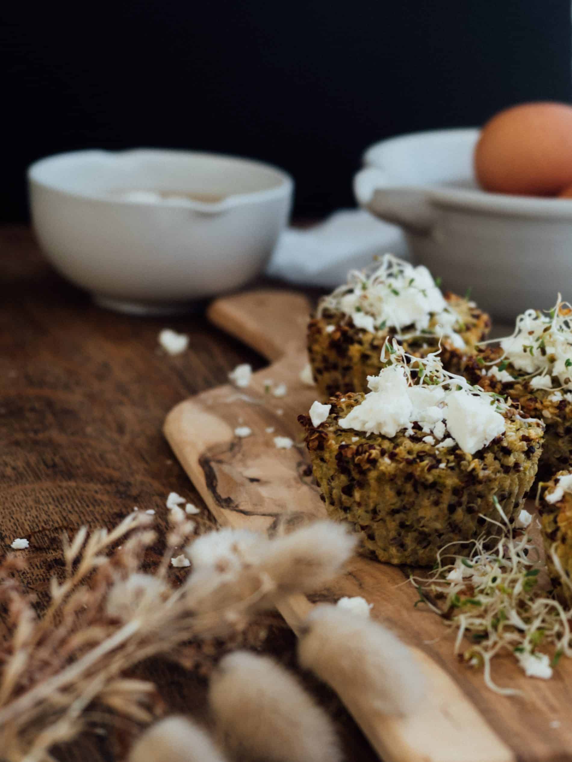 muffin quinoa courgette feta recette blog lili in wonderland