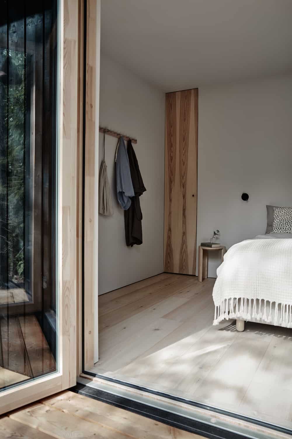 Villa Rauhanniemi architecture intérior design cabin bedroom blog deco