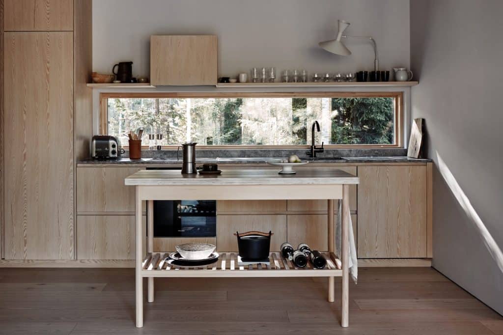 Villa Rauhanniemi architecture intérior design cabin kitchen blog deco