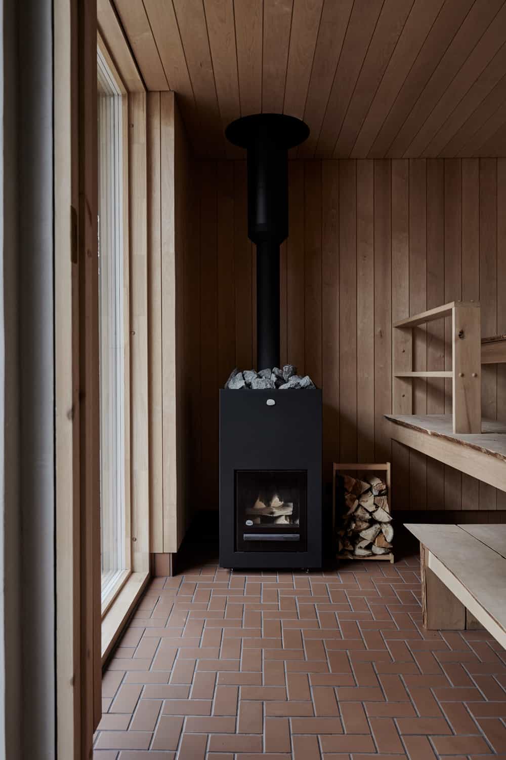 Villa Rauhanniemi architecture intérior design cabin sauna blog deco
