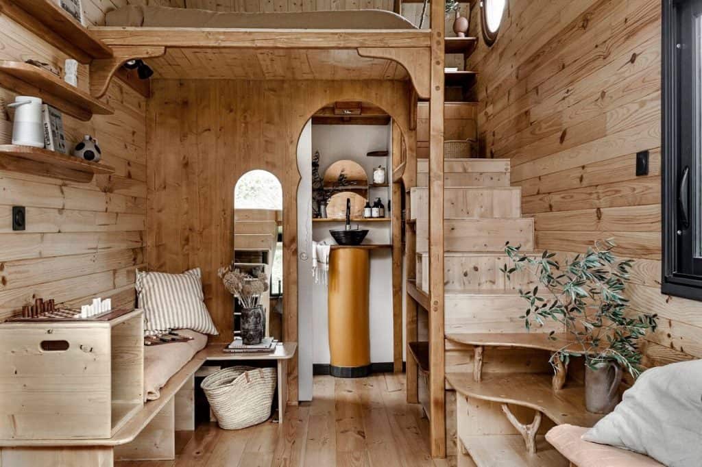 Une tiny House en bois - Lili in wonderland